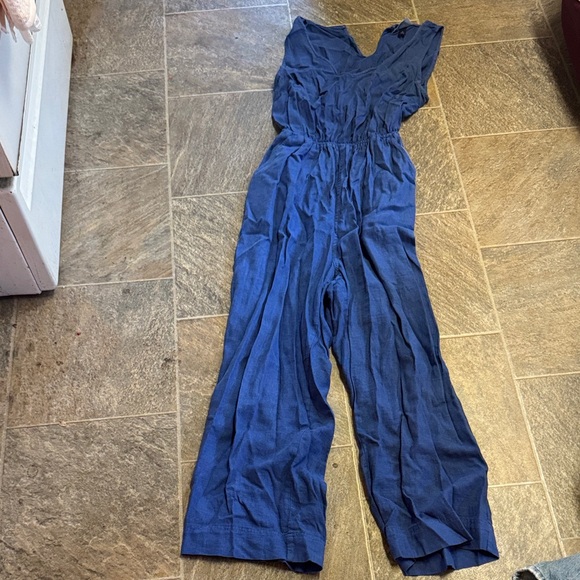 Universal Thread Pants - Universal Thread Deep Blue Jumpsuit